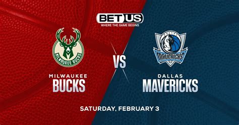 Bucks vs. Mavericks Odds, Preview, Prediction: .